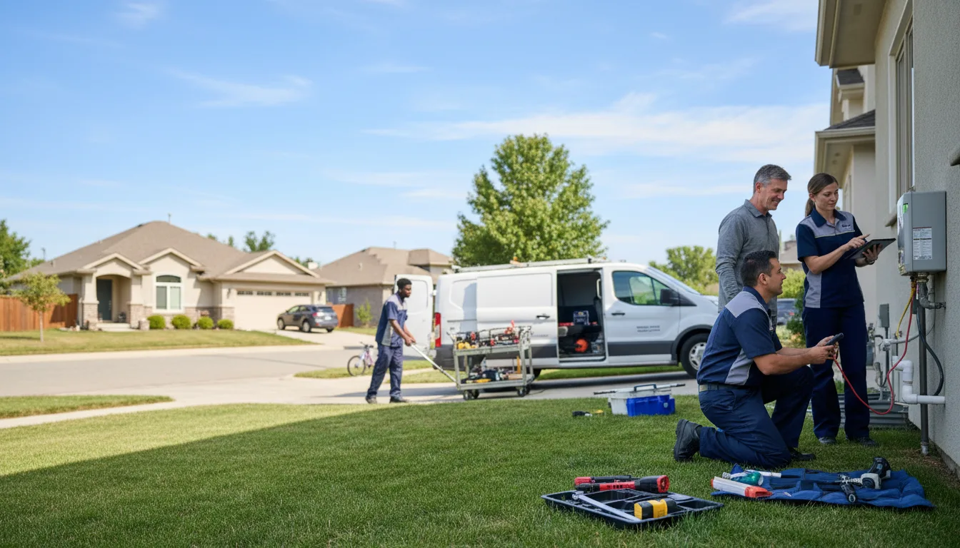 Professional Outdoor Tankless Water Heater Installation in Grabill, IN